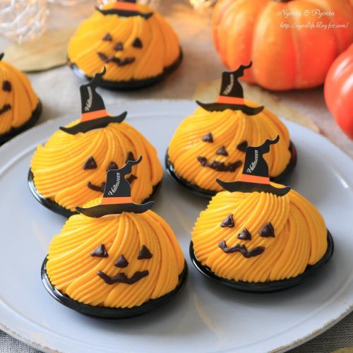 ハロウィンに♪ジャックのパンプキンモンブラン