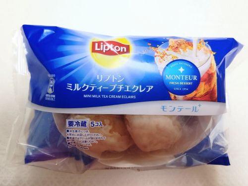 モンテール ×リプトン ミルクティーエクレア