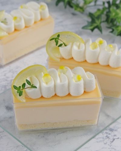 レモンのババロア