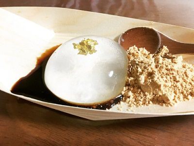 アガーで水信玄餅とコーヒーゼリー♪