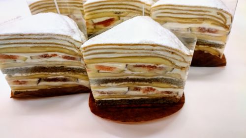 紅茶といちじくのミルクレープ 登場✧◝(⁰▿⁰)◜✧