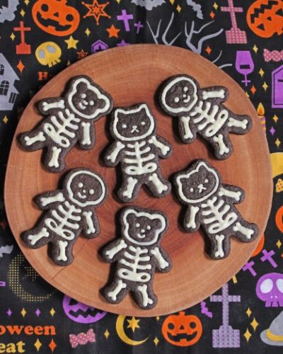 ハロウィンに!ほねほねクッキー