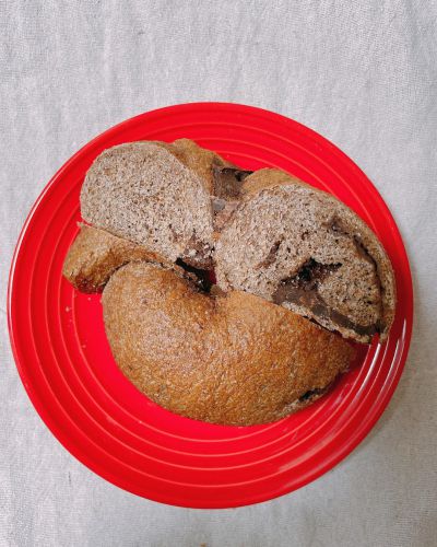 【 Fuji Bagel / 全粒100%シナモンチョコレートベーグル 】
