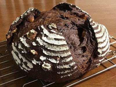 ショコラカンパーニュとプラムのタルト再び♪