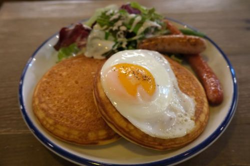 【東京 池袋】DIORAMA CAFE(ジオラマカフェ) ソーセージパンケーキ