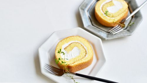 【レシピ】付属天板で焼くロールケーキ